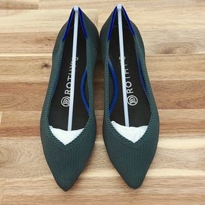 Rothy's The Point in Emerald Green